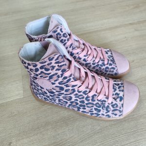 BOTIN LEOPARDO ROSA DE COQUEFLEX