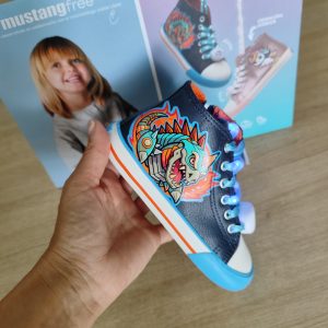 Botin luces de Mustang