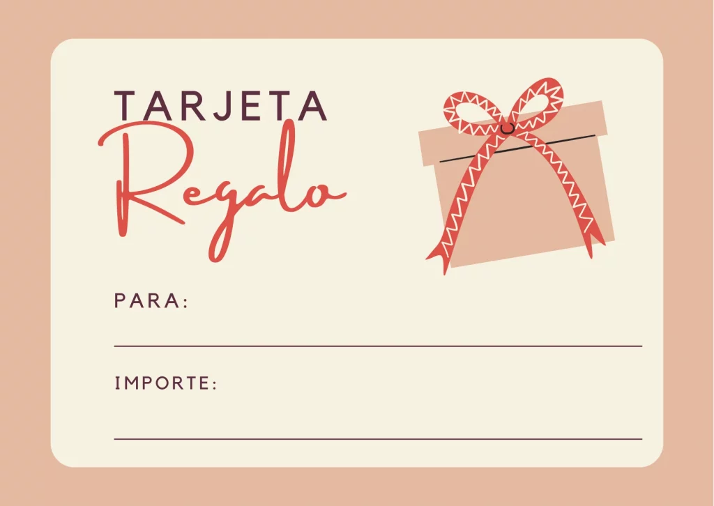 Tarjeta de regalo