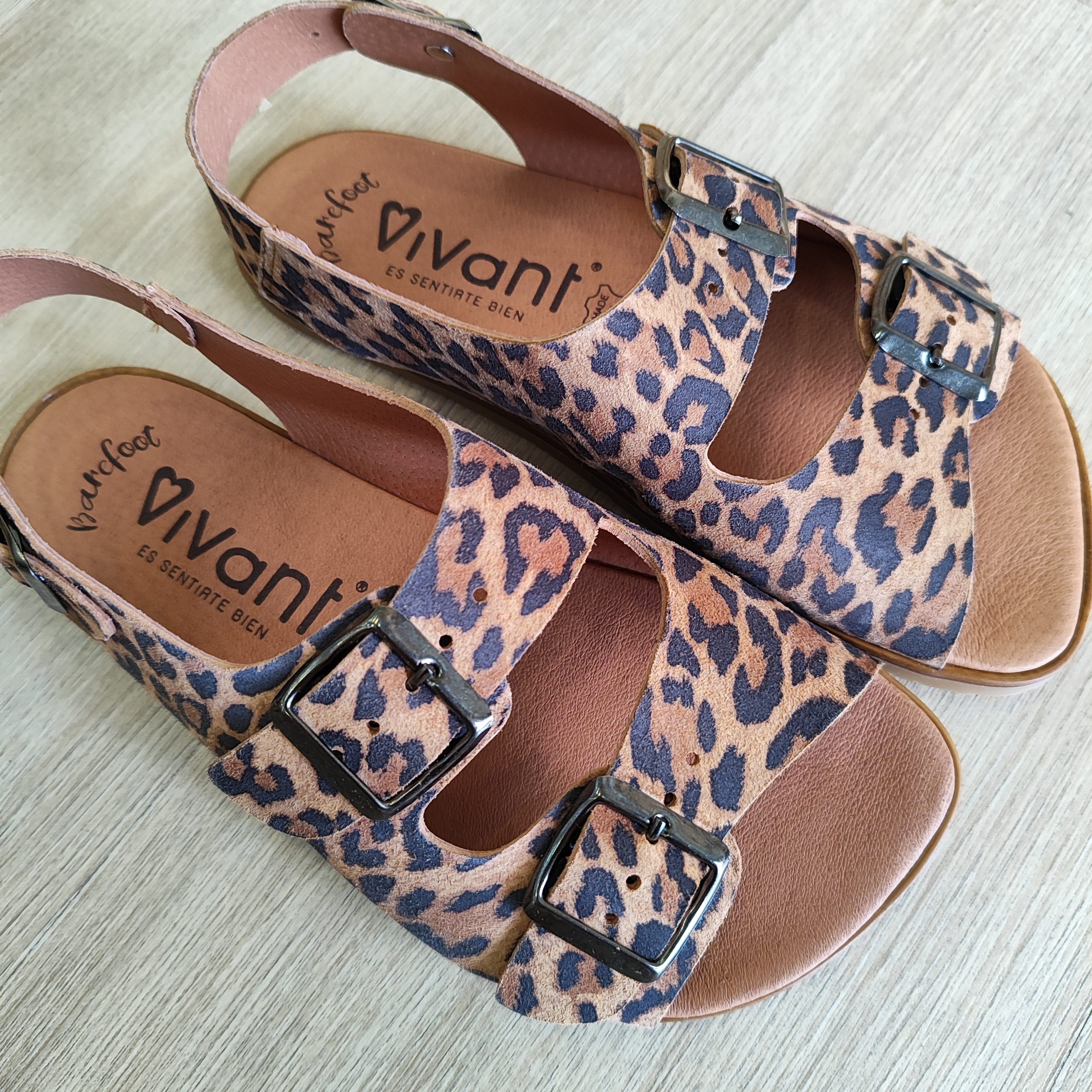 Sandalias SEMILLA LEOPARDO de Vivant - Imagen 2