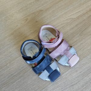 Sandalias tipo cangrejeras de Andanines