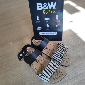 Sandalias Goflex Barefoot Cebra