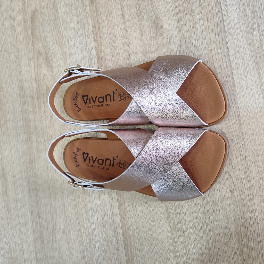 Sandalias METALIZADAS de Vivant